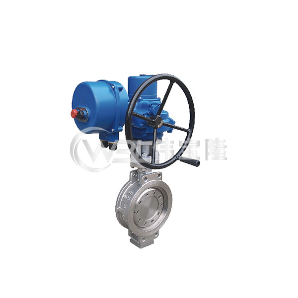電動(dòng)對夾蝶閥