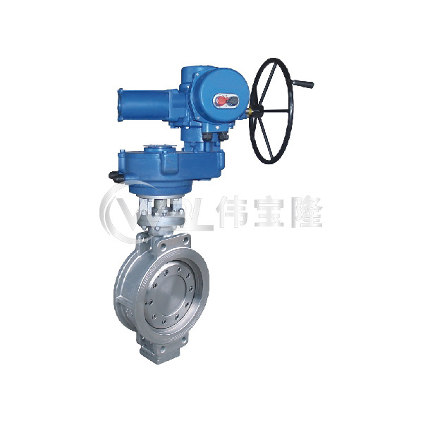 電動對夾三偏心蝶閥