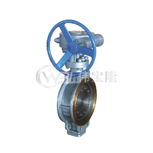 蝸輪三偏心蝶閥