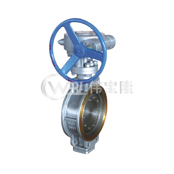 蝸輪三偏心蝶閥