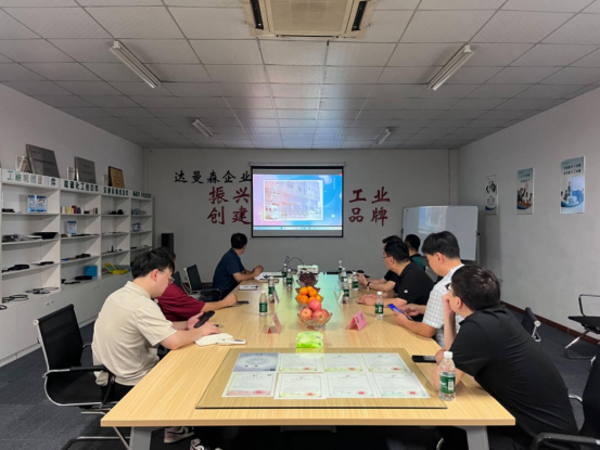 趙新文主委蒞臨達(dá)曼森密封調(diào)研座談活動(dòng)